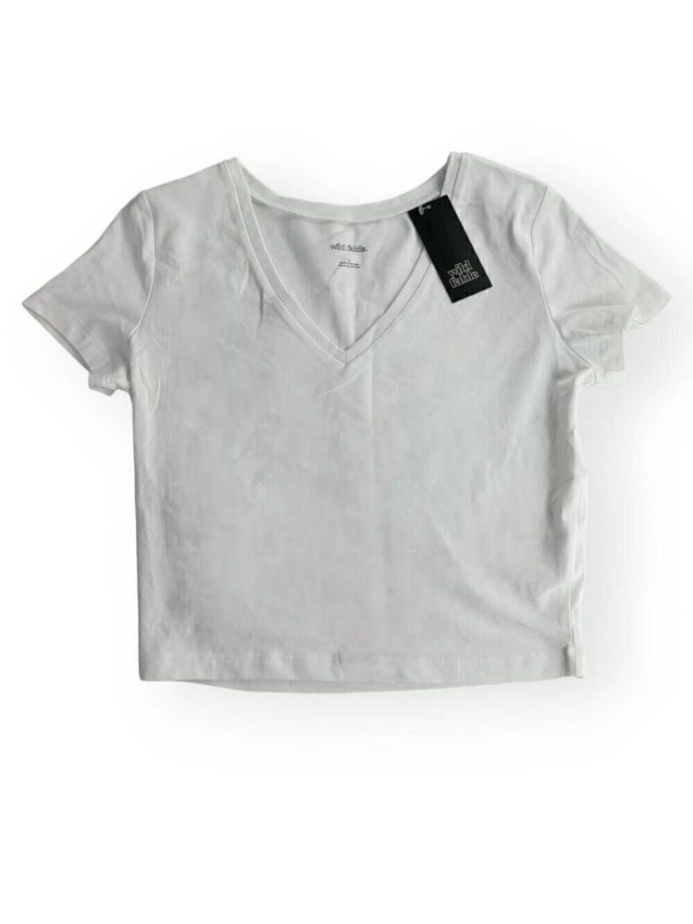 Wild Fable  White Cropped Top  Bundle of 5 Large